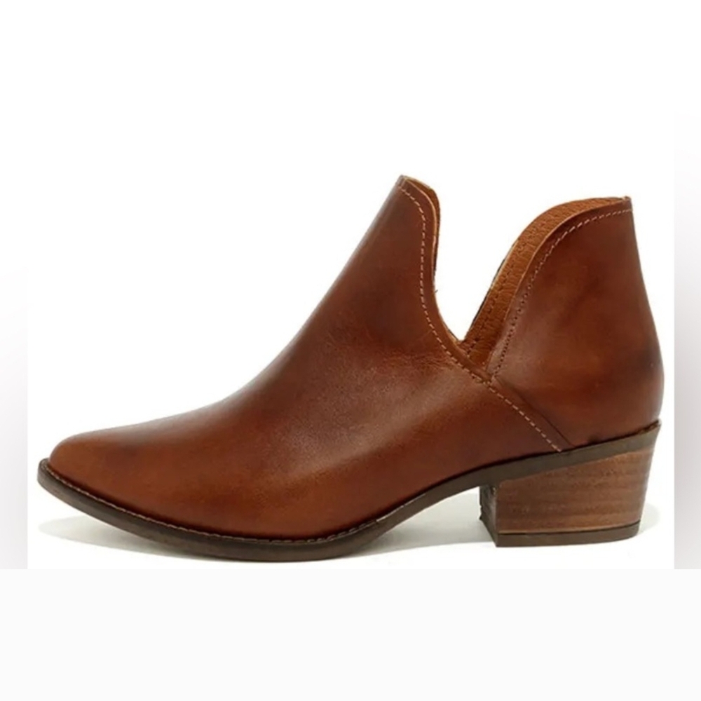 Steve Madden Brown Ankle Booties